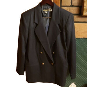 Requaiements wool blazer/coat size 16 NWT